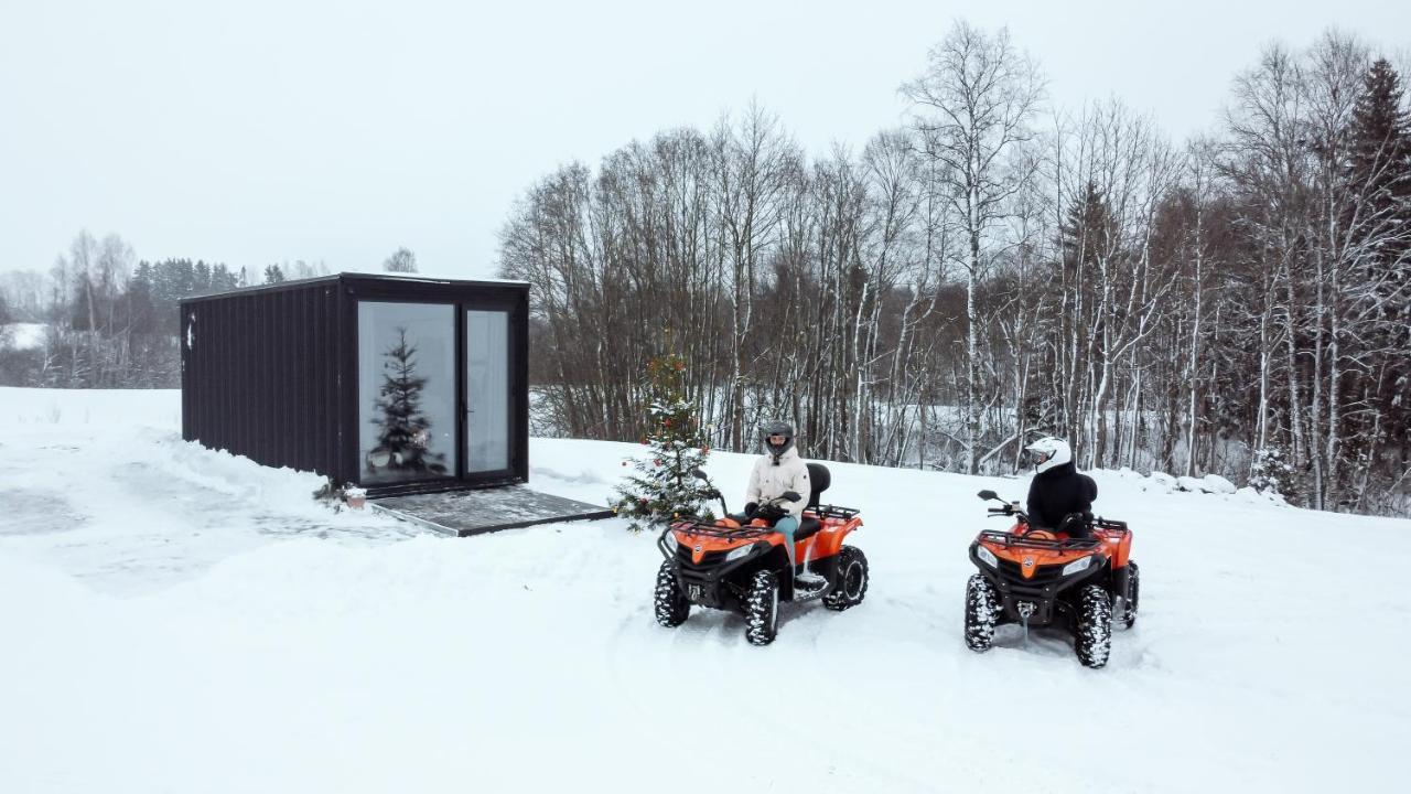 Unique Tiny House Getaway In The Nature - Kensho Puugi Bagian luar foto
